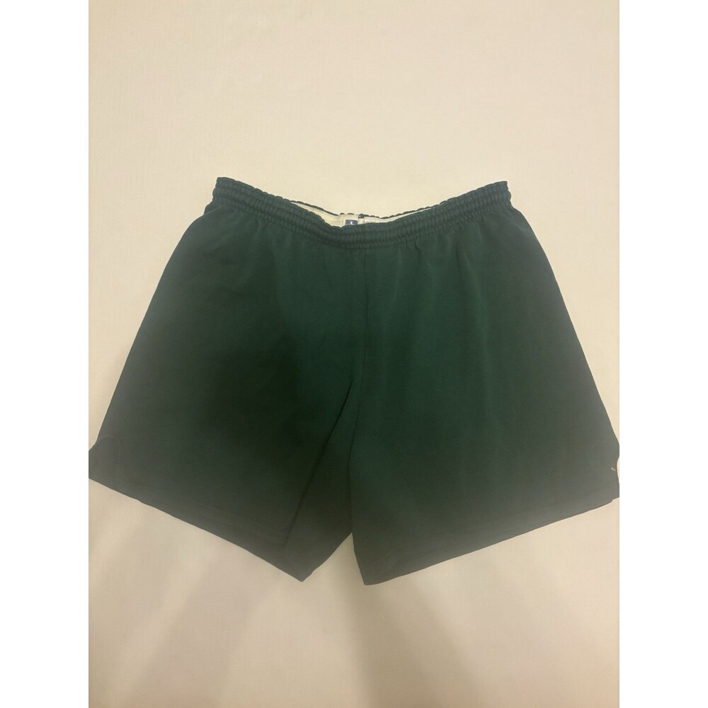 Vintage Russell Athletic Men's Green Athletic Shorts L Drawstring 80’s
